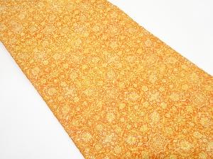 華紋織り出し　袋帯